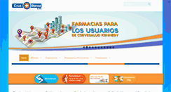 Desktop Screenshot of cruzblanca.com.co